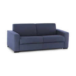 Divano fisso 3 posti Ayta, Cm 220x95h90,<Dmora Clearance
