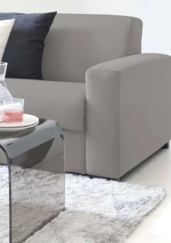 Divano fisso 2 posti Azier, Cm 200x95h90,<Dmora Discount
