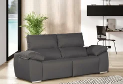 Divano fisso 3 posti Dgentili, 190x100h100 cm,<Dmora New