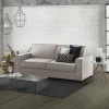Divano fisso 2 posti Eletta, Cm 200x95h90,<Dmora Cheap