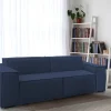 Divano fisso 2 posti Lepidolite, Cm 220x95h70,<Dmora Shop