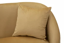 Divano fisso 2 posti Pittari, 137x69 h79 cm, Marrone e Nero<Dmora Best Sale