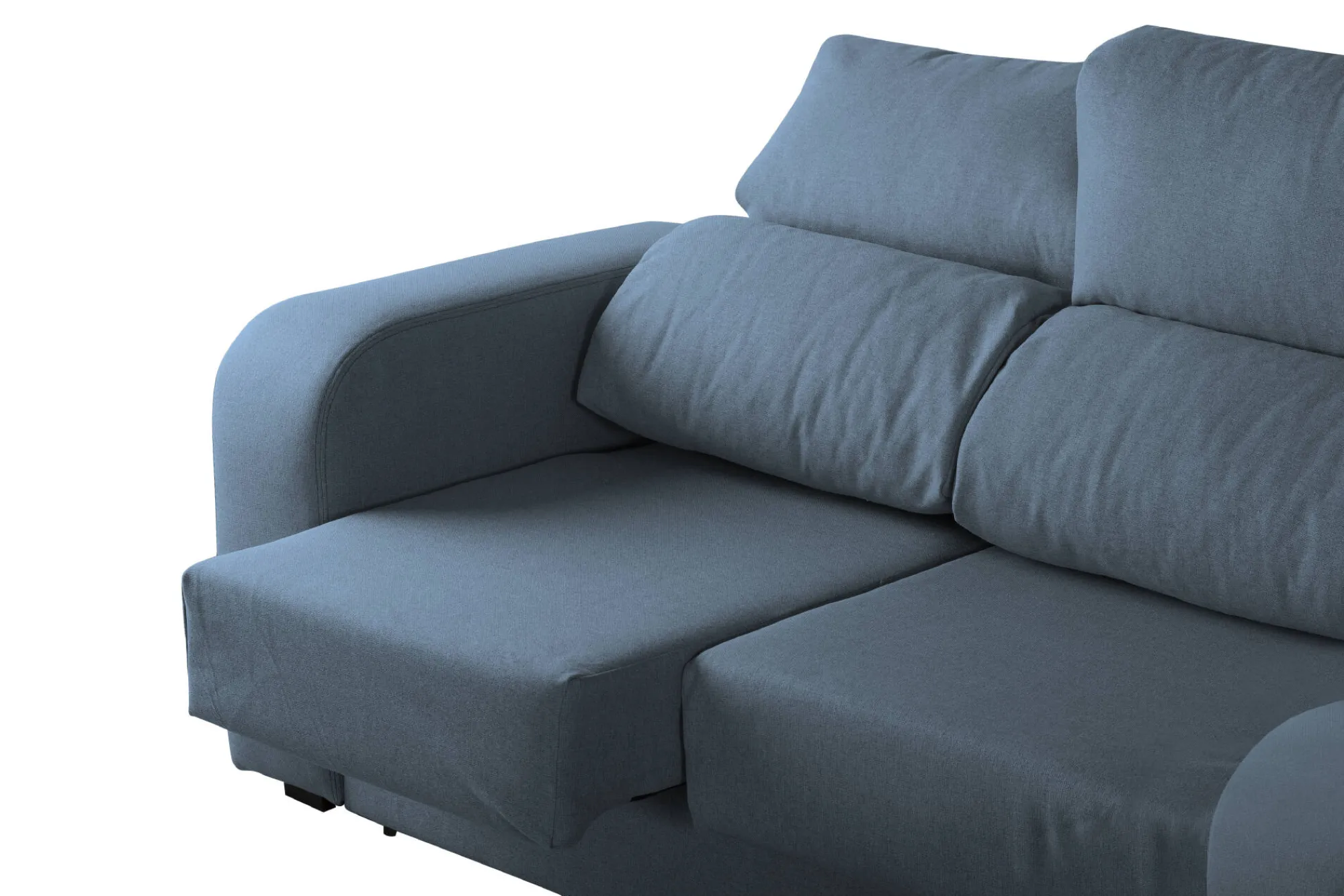 Divano fisso 3 posti Quarzo, 190x80h95 cm,<Dmora Outlet