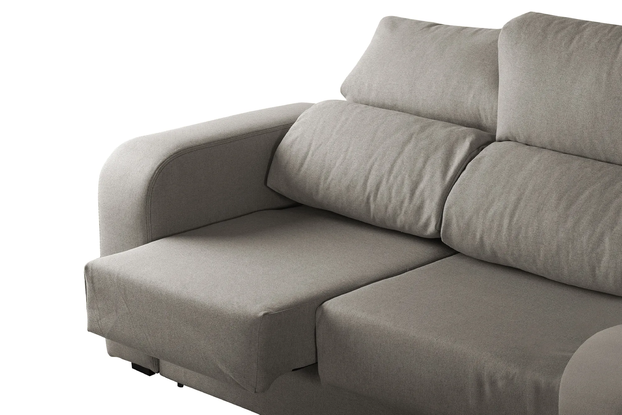 Divano fisso 3 posti Quarzo, 190x80h95 cm,<Dmora Cheap