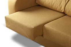 Divano fisso 3 posti Quarzo, 190x80h95 cm,<Dmora Flash Sale