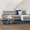 Divano fisso con penisola Angera, Cm 280x95h85,<Dmora Best