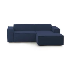 Divano fisso con penisola Amuleto, Cm 220x170h70,<Dmora Best Sale