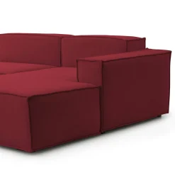 Divano fisso con penisola Ananas, Cm 300x170h70,<Dmora Online