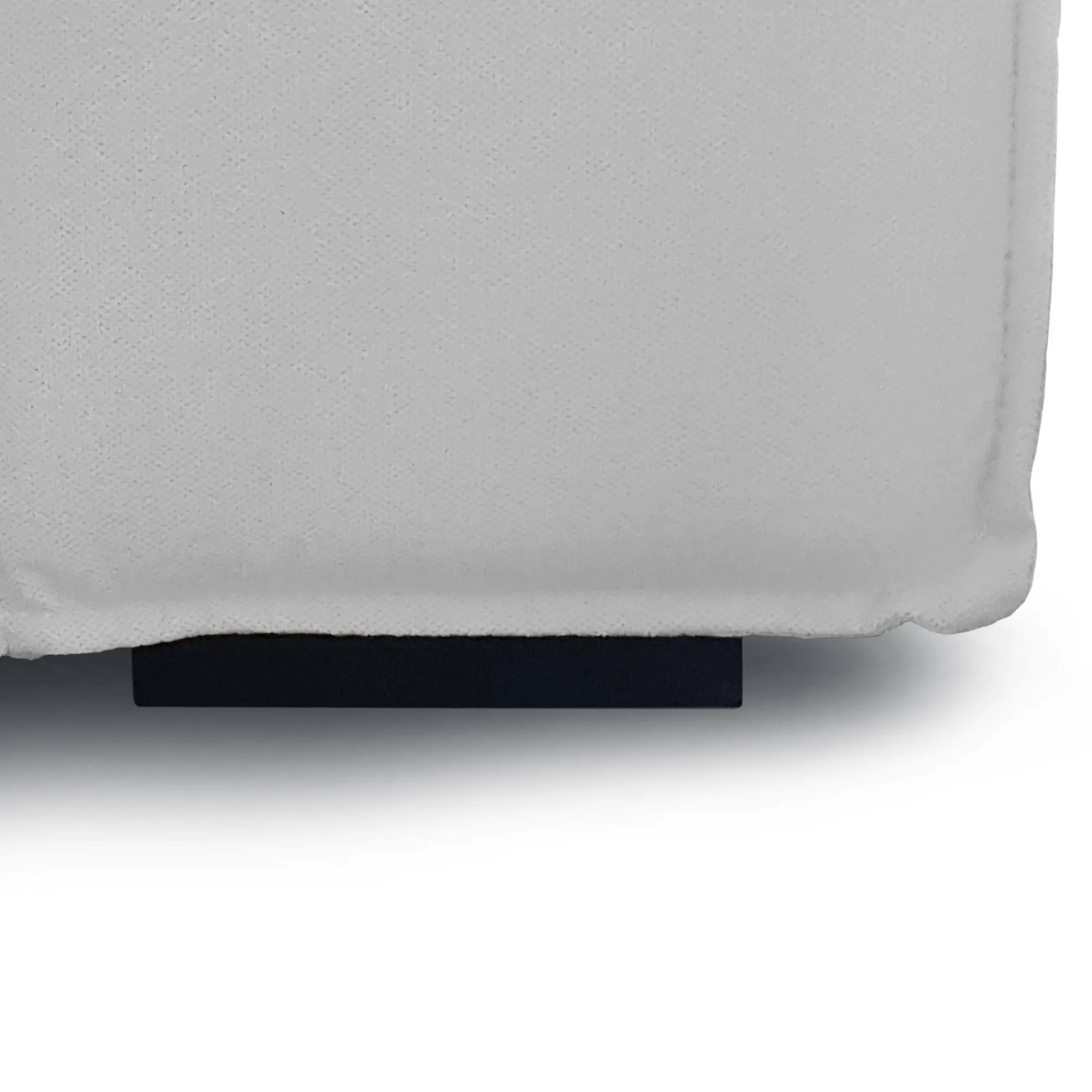 Divano fisso con penisola Alhoa, Cm 220x170h70,<Dmora Hot