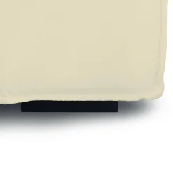 Divano fisso con penisola Assurte, Cm 240x170h70,<Dmora Store