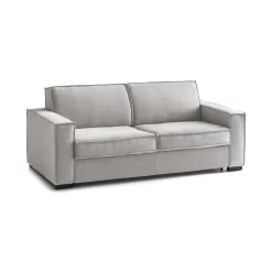 Divano letto 3 posti Adalberto, Cm 200x95h90,<Dmora New