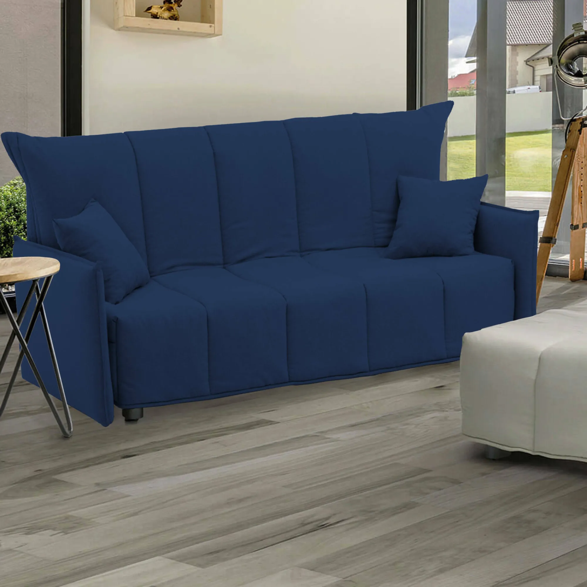 Divano letto 2 posti Alaric, Cm 150x90h85,<Dmora New