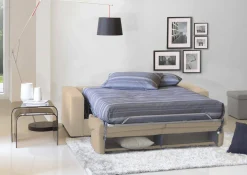 Divano letto 2 posti Alcatraz, Cm 160x95h90,<Dmora Online