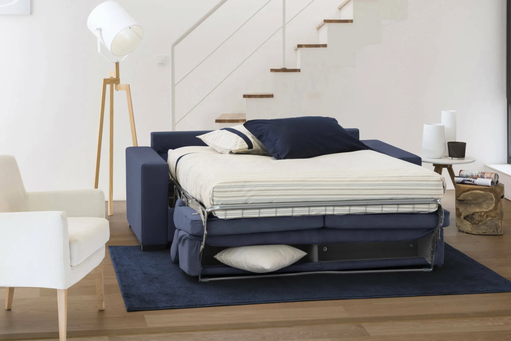 Divano letto 2 posti Alinia, Cm 160x95h85,<Dmora Flash Sale