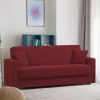 Divano letto 3 posti Ambrogino, 212x80h87 cm,<Dmora Outlet