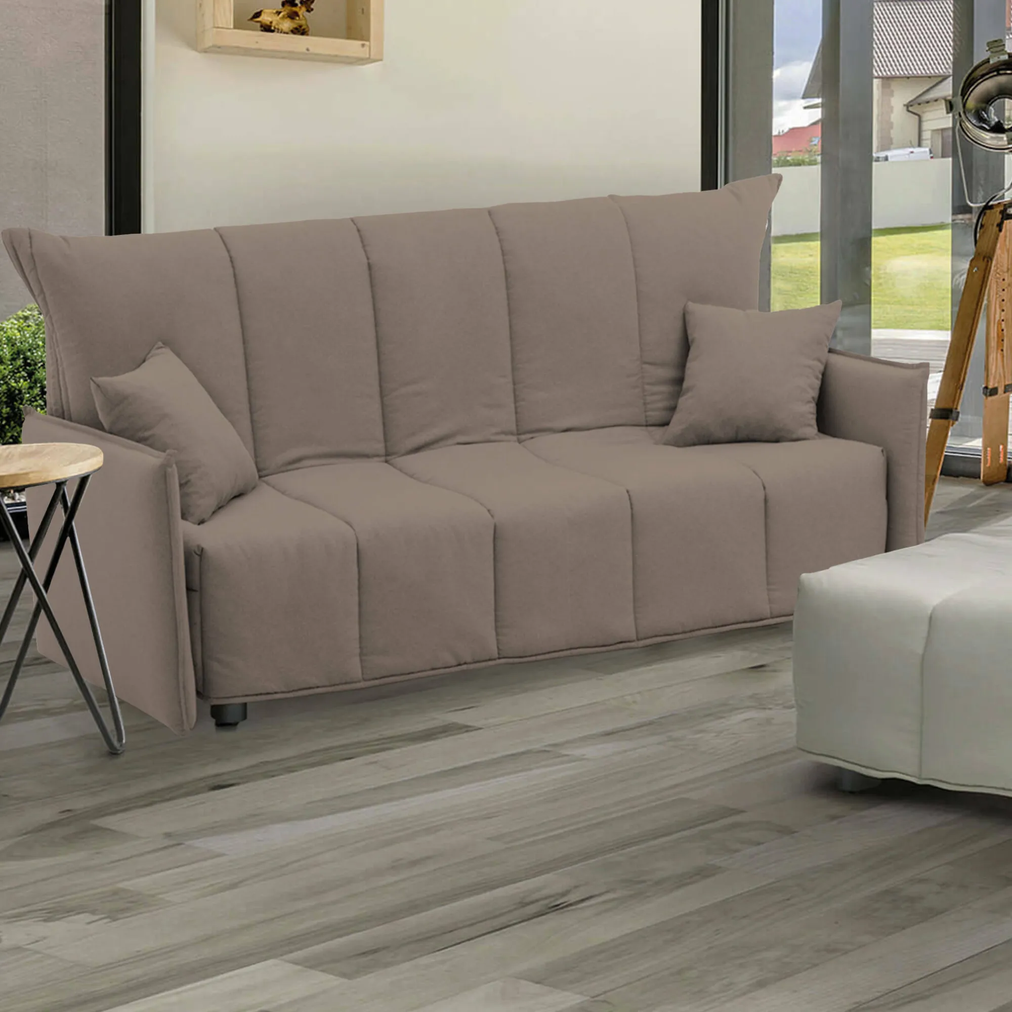 Divano letto 3 posti Ardis, Cm 190x90h85,<Dmora Flash Sale