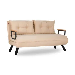 Divano letto 2 posti Calvin 133x78 h78 cm,<Dmora Store