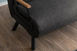 Divano letto 2 posti Calvin 133x78 h78 cm,<Dmora Best