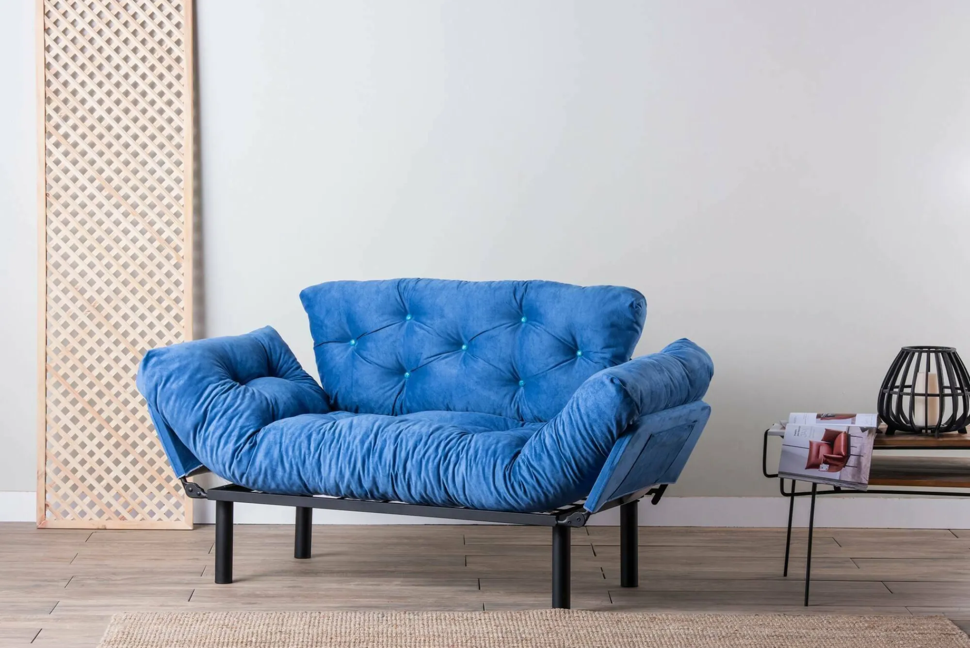 Divano letto 2 posti Guchol, 155x70 h85 cm,<Dmora Cheap