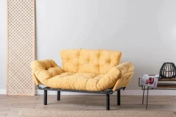 Divano letto 2 posti Guchol, 155x70 h85 cm,<Dmora Online