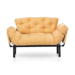 Divano letto 2 posti Guchol, 155x70 h85 cm,<Dmora Online