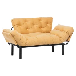 Divano letto 2 posti Guchol, 155x70 h85 cm,<Dmora Online