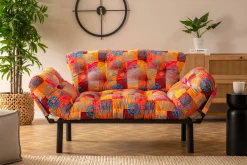 Divano letto 2 posti Guchol, 155x70 h80 cm,<Dmora Cheap
