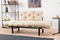 Divano letto 2 posti Guchol, 155x70 h85 cm,<Dmora Outlet