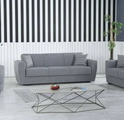 Divano letto 3 posti Nox, 223x84xh80 cm,<Dmora New