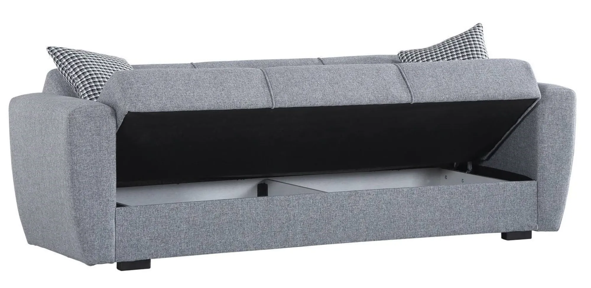 Divano letto 3 posti Nox, 223x84xh80 cm,<Dmora New