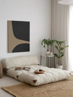 Divano letto 2 posti Surigae, 120x75 h79 cm,<Dmora Shop