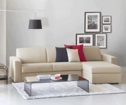 Divano letto con penisola Aika, Cm 280x95h90,<Dmora New
