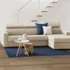 Divano letto con penisola Allevatore, Cm 280x95h85,<Dmora Hot