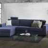 Divano letto con penisola Allaida, Cm 280x95h90,<Dmora Shop