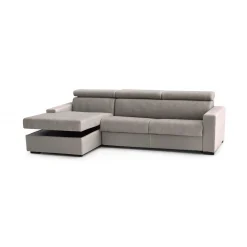 Divano letto con penisola Alibabah, Cm 280x95h85,<Dmora Outlet