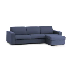 Divano letto con penisola Aika, Cm 280x95h90,<Dmora Online