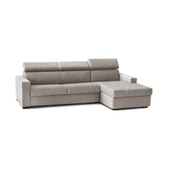 Divano letto con penisola Allevatore, Cm 280x95h85,<Dmora Flash Sale