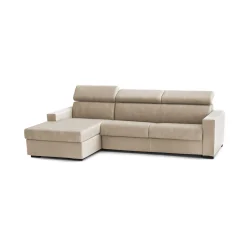 Divano letto con penisola Alibabah, Cm 280x95h85,<Dmora Online