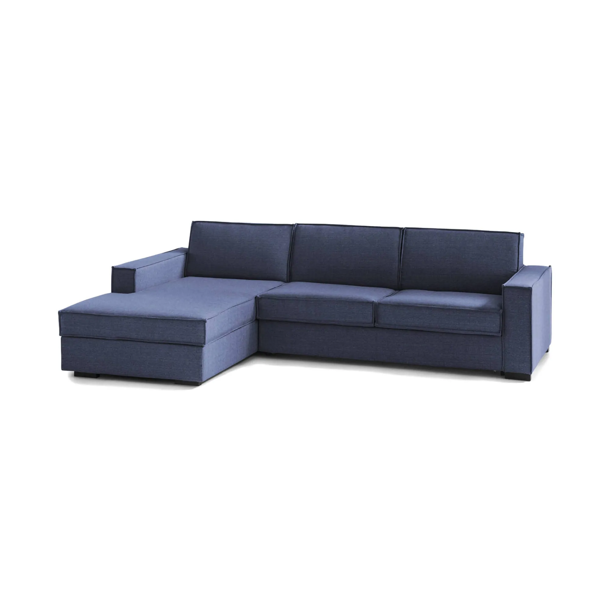 Divano letto con penisola Allaida, Cm 280x95h90,<Dmora Shop