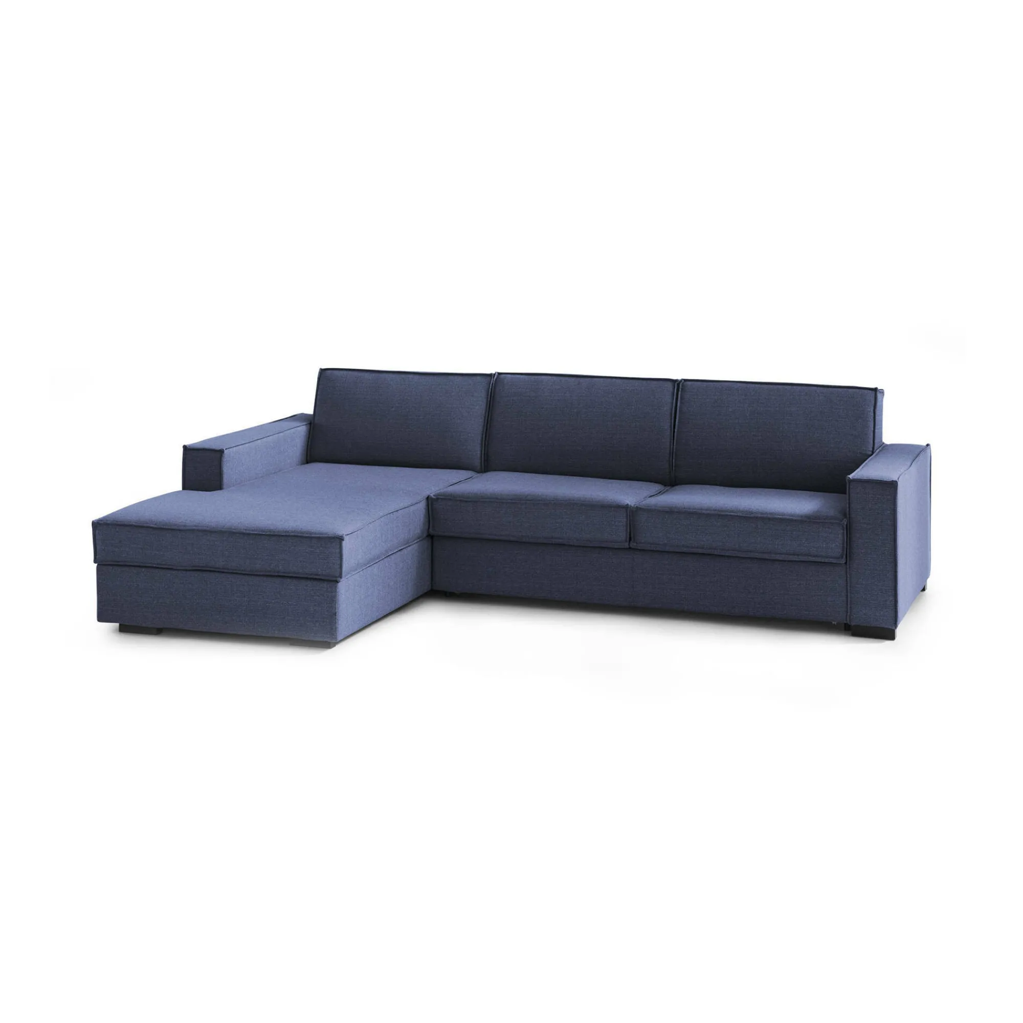 Divano letto con penisola Albenga, Cm 260x95h90,<Dmora Hot