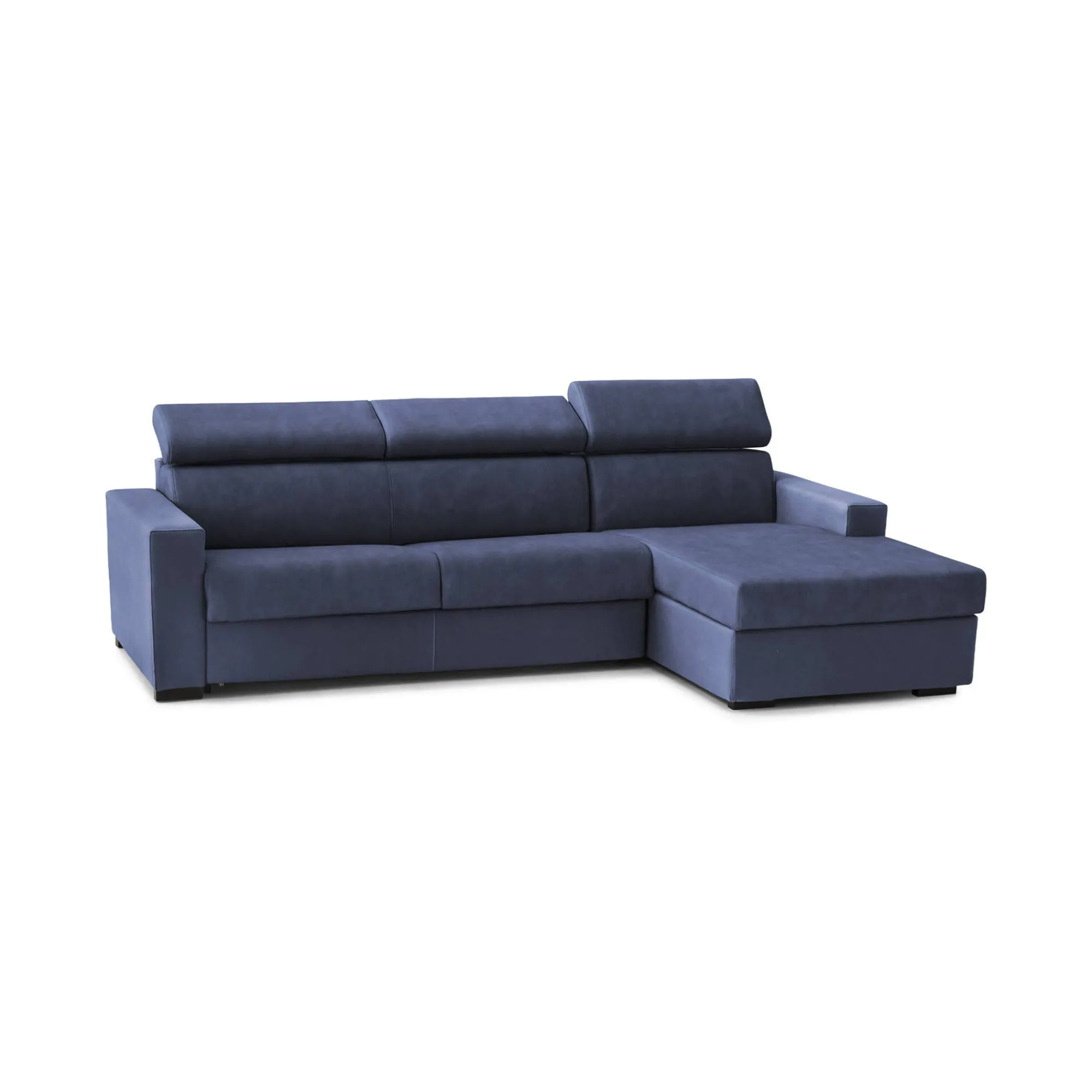 Divano letto con penisola Alibella, Cm 260x95h85,<Dmora New