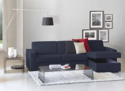 Divano letto con penisola Allegria, Cm 260x95h90,<Dmora Cheap