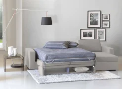 Divano letto con penisola Allegria, Cm 260x95h90,<Dmora Best