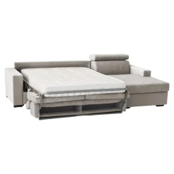 Divano letto con penisola Alibella, Cm 260x95h85,<Dmora Cheap