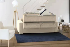 Divano letto con penisola Alibella, Cm 260x95h85,<Dmora Hot