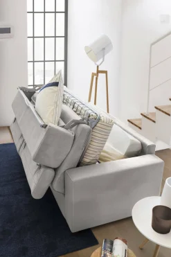 Divano letto con penisola Daaki, Cm 260x95h90,<Dmora Shop