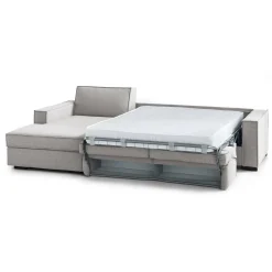 Divano letto con penisola Daalber, Cm 280x95h90,<Dmora Online