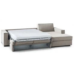 Divano letto con penisola Afar, Cm 260x95h90,<Dmora Online