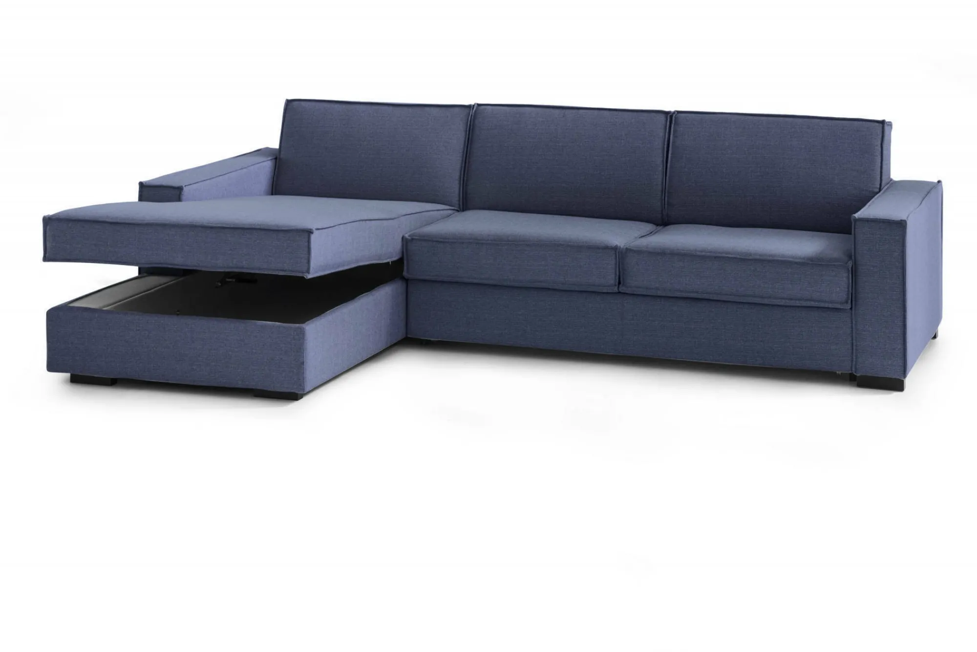 Divano letto con penisola Allaida, Cm 280x95h90,<Dmora Shop