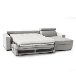 Divano letto con penisola Alibella, Cm 260x95h85,<Dmora Hot